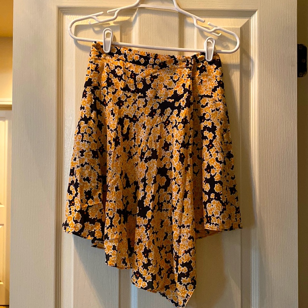 & other stories asymmetrical skirt - size 2